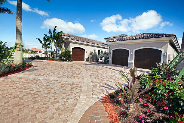 Residential Paver Driveway in Beech Grove, IN