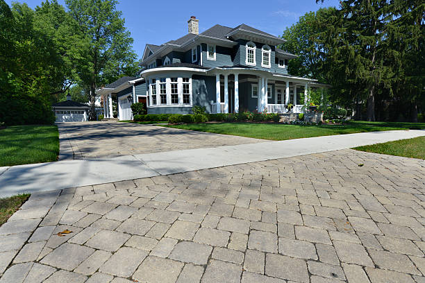 Paver Driveway Replacement in Beech Grove, IN